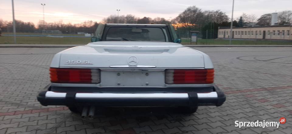Mercedes SL W107 450 nieuszkodzony mazowieckie Warszawa