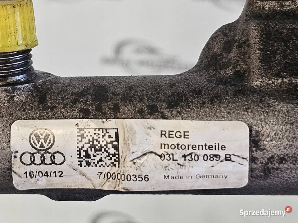 FABIA 16 TDI CAY CAYB 12r 90 listwa wtryskowa sprzedam