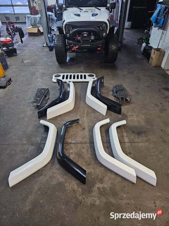 Poszerzenia nadkola boczne Jeep Wrangler JK osobowe Mojusz