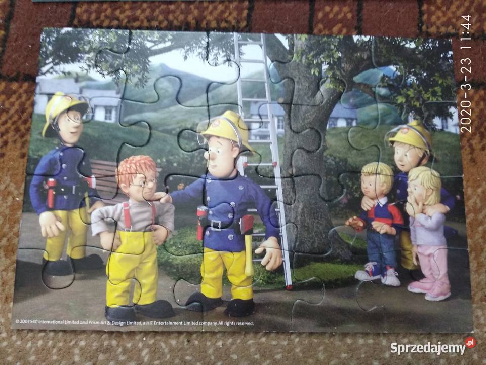 puzzle strażak sam