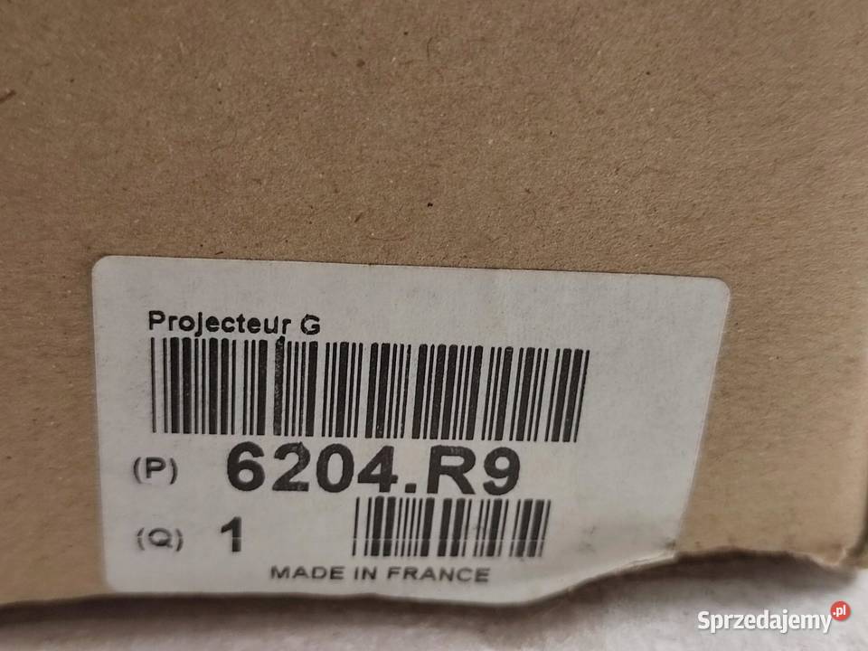 LAMPA LEWY PRZÓD CITROEN XANTIA X1 X2 19982003 osobowe