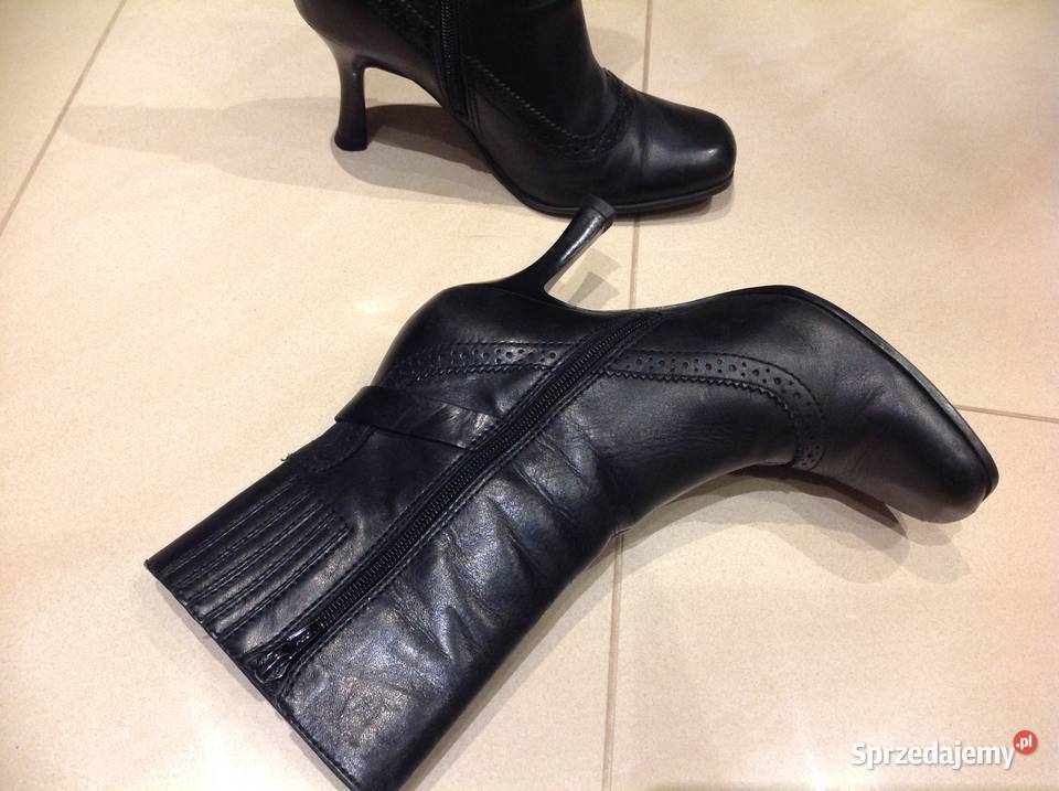 Kozaki Botki SkórzaneDamskie 5 TH Avenue 36 Nowa Sól