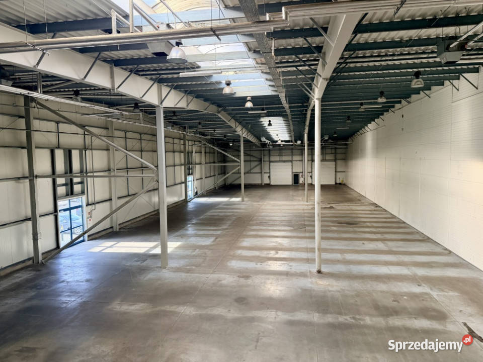 NA WYNAJEM HALA 1412m2 BIURA 217m2 Kraków