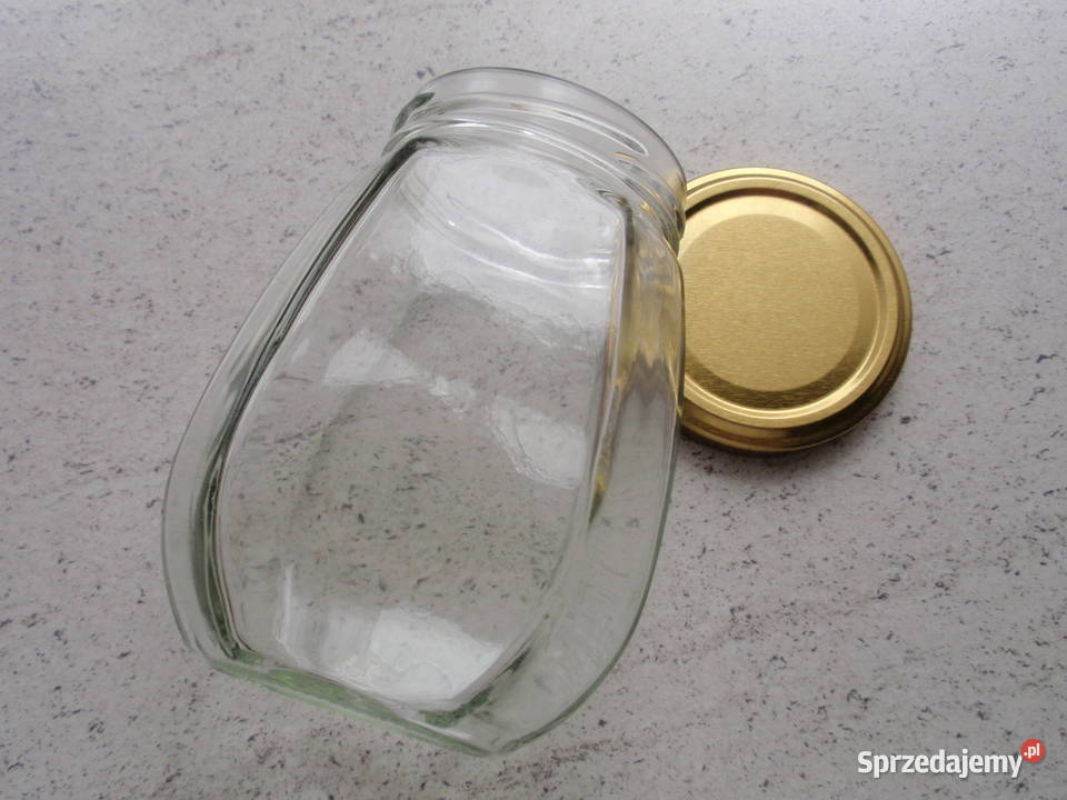 Słoik szklany z zakrętką Łódź
