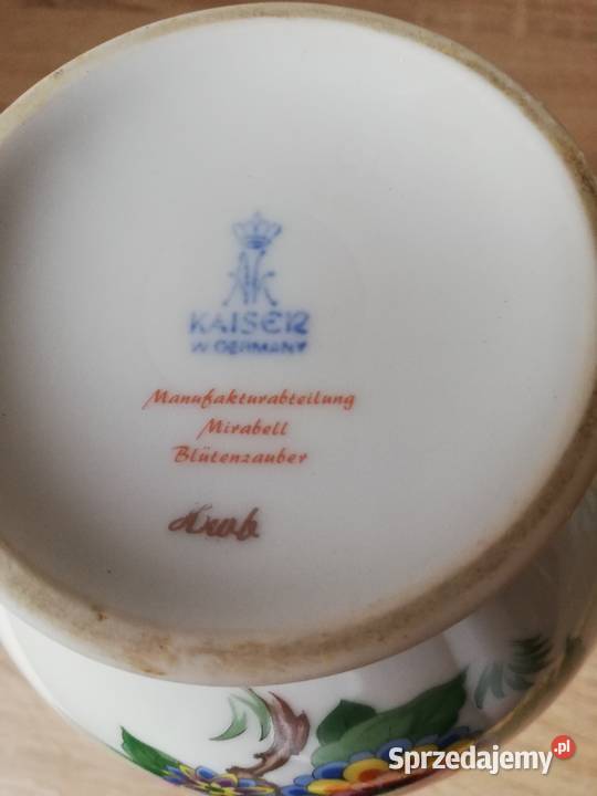 Dzbanek porcelanowy rajski ptak Gorlice