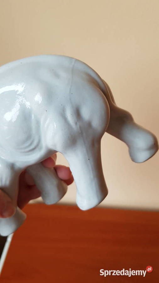 Duża sygnowana figurka Słonia Słoń Steatyt Pozostałe Dąbrowa Górnicza