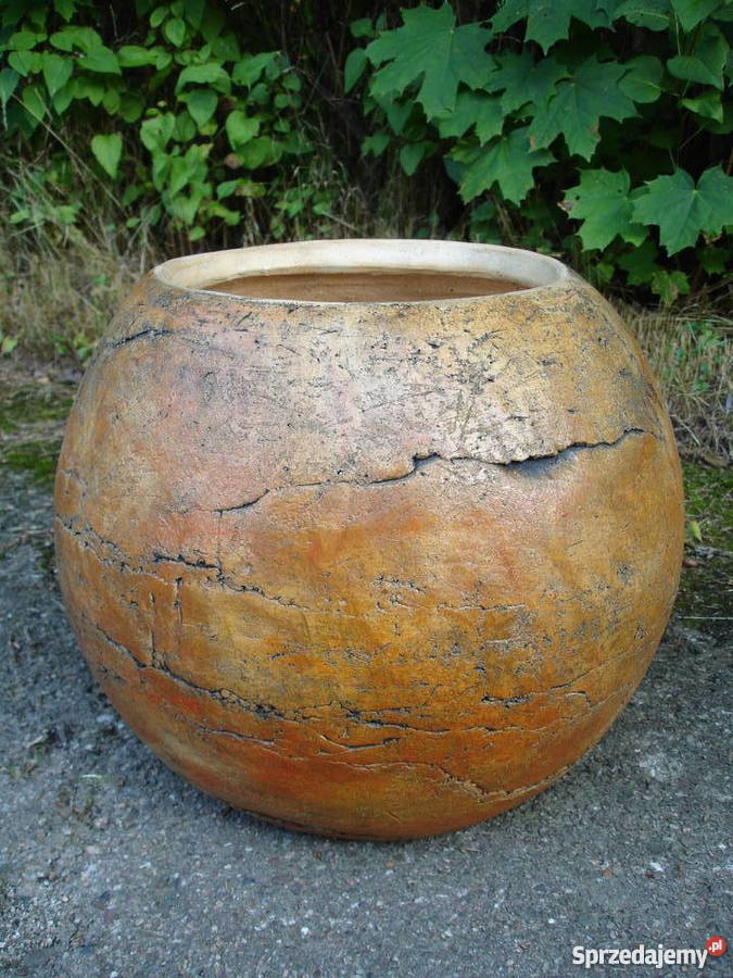 Ceramiczna donicakula ogrodowa 42 mrozoodporna Jelenia Góra sprzedam