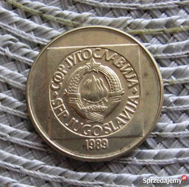 Jugosławia 100 Dinarów 1989r Kalisz