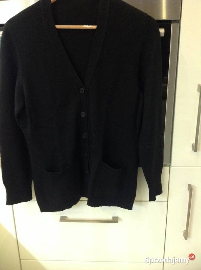 Sweter Czarny Rozpinany Damski SM Odzież damska Nowa Sól