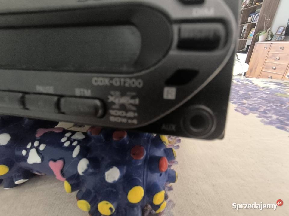 Radioodtwarzacz samochodowy Sony CDXGT200 zdejmowany panel Kłodzko sprzedam
