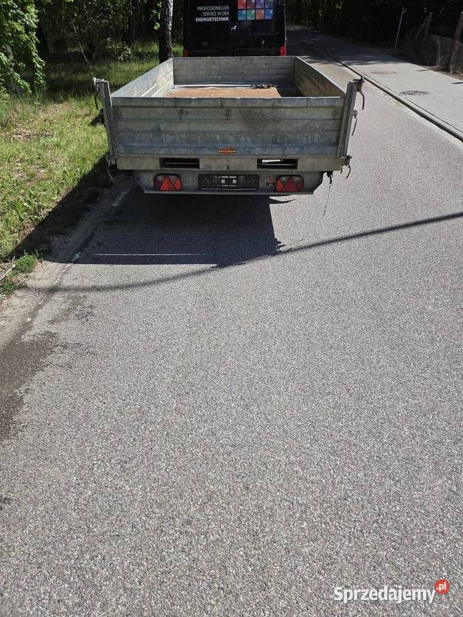 Przyczepa wywrotka BCKMANN 3500 Chojnice sprzedam