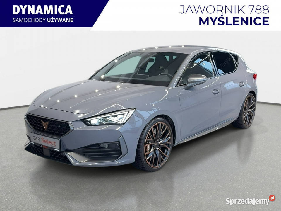 Cupra Leon 20TSI 245 DSG 2023 r salon I elektrochrom. lusterko wst. Myślenice sprzedam