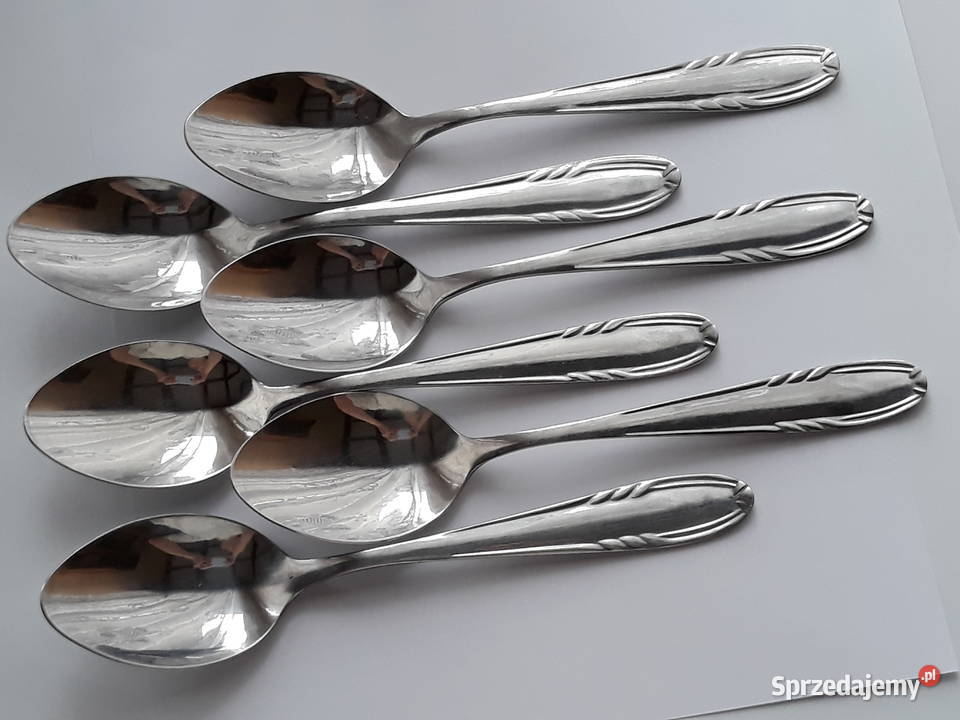 Łyżki obiadowe ok 19 191 3 KŁOS Gerlach sztućce Dąbrowa Górnicza