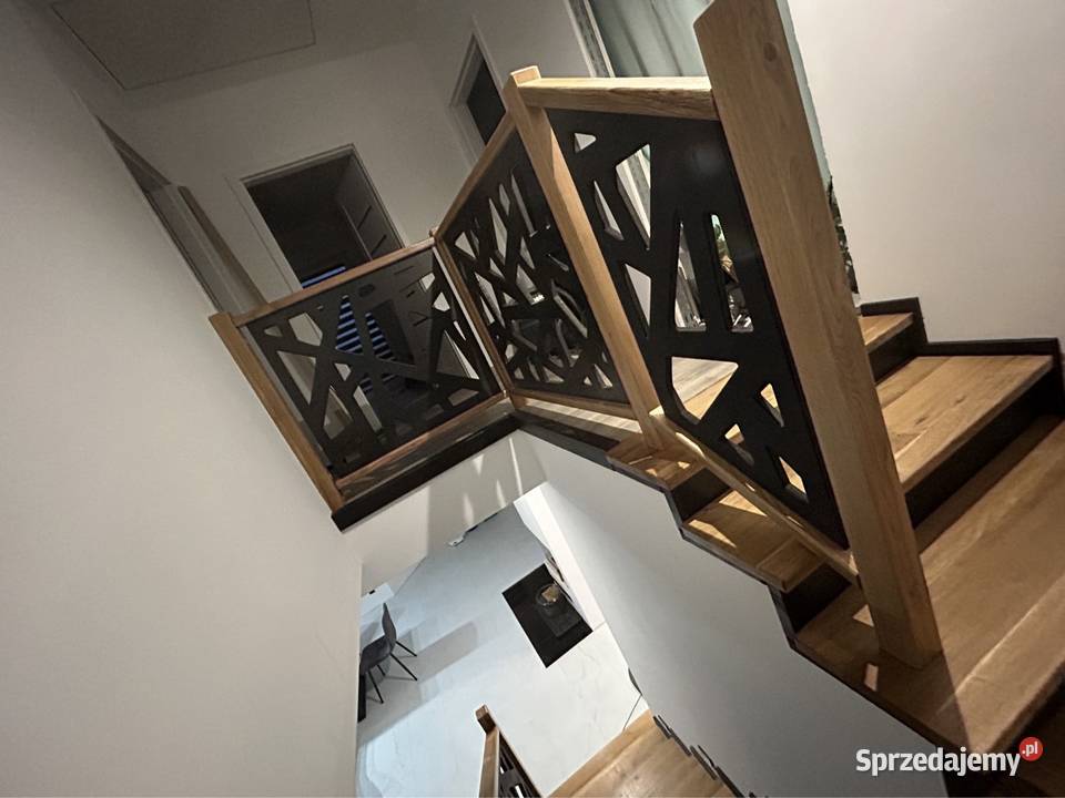 Schody dębowe Schody zewnętrzne małopolskie Kraków sprzedam