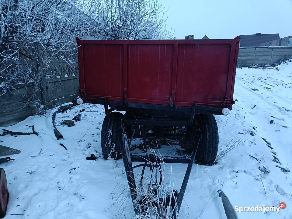 Przyczepa na 3 strony wywrotka wielkopolskie Szkudła