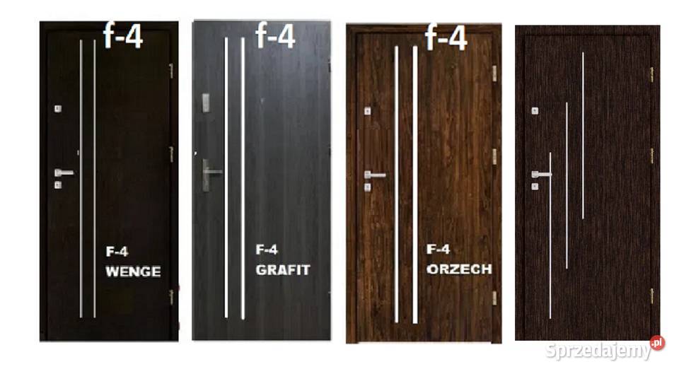 Drzwi wewnątrzklatkowe zewnętrzne wejściowe z Kraków
