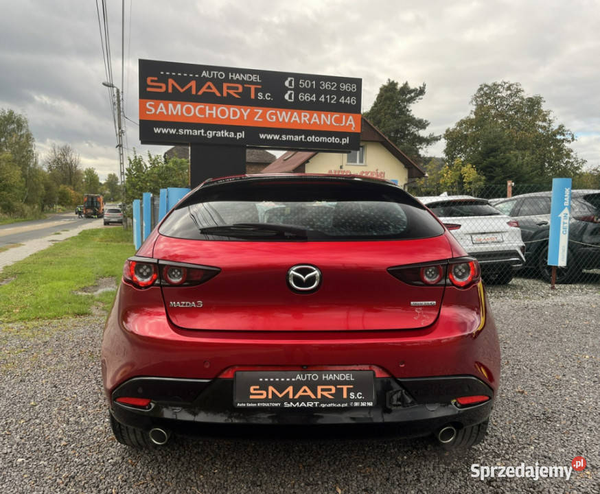 Mazda 3 Czerwona Perła Navi Kamera IV 2019 Rydułtowy