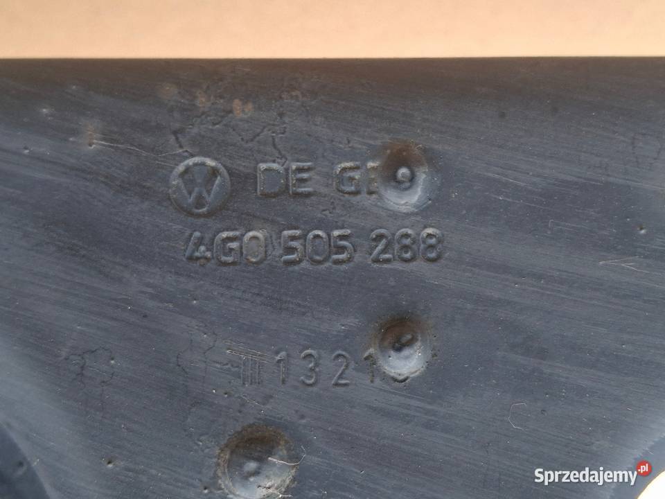 AUDI A6 C7 WÓZEK TYŁ ZAWIESZENIE SANKI 4GO505288 Bieleń