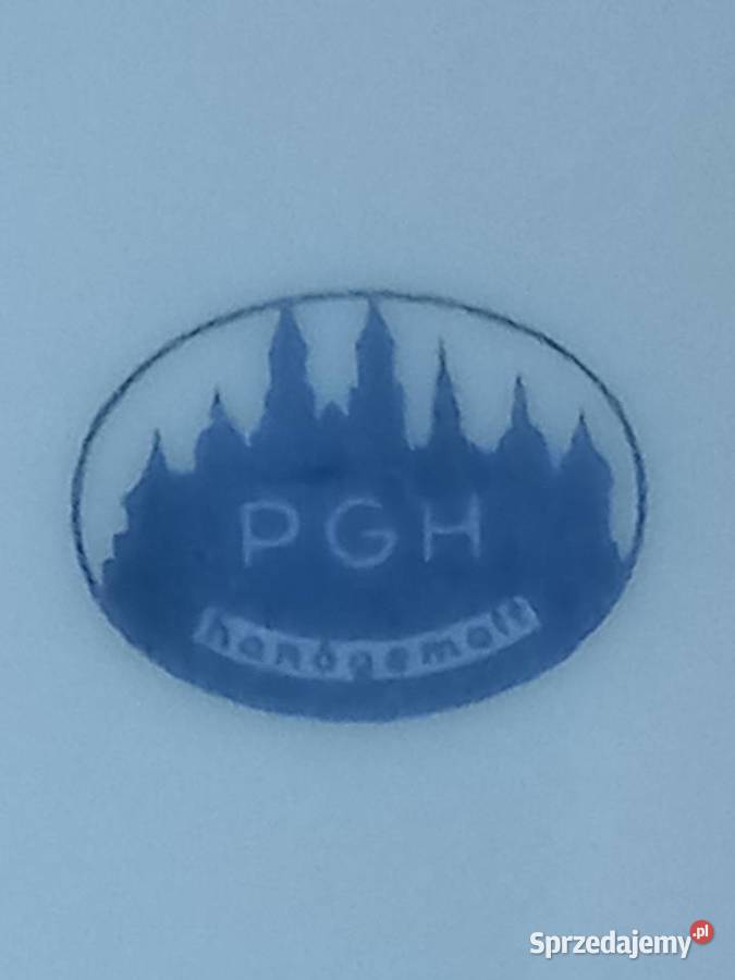 Cukiernica PGH Meissen Miśnia czerwony smok Ming Toruń