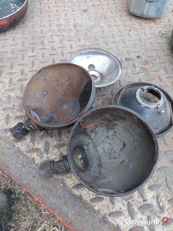Przednie lampy ursus zetor claas deutz zabytkowe Oświetlenie kujawsko-pomorskie