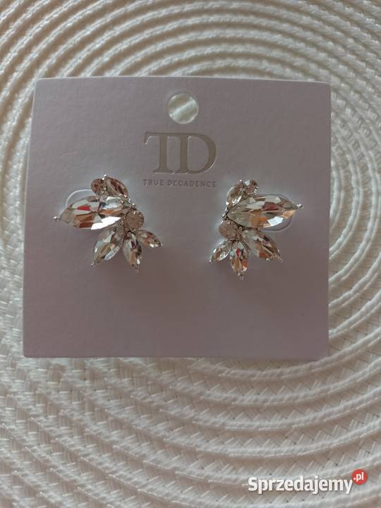 Bogato zdobione Subtelne kolczyki z Londynu NOWE Kraków