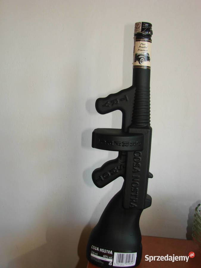 Cosa Nostra karabin szklana butelka Pruszcz Gdański sprzedam