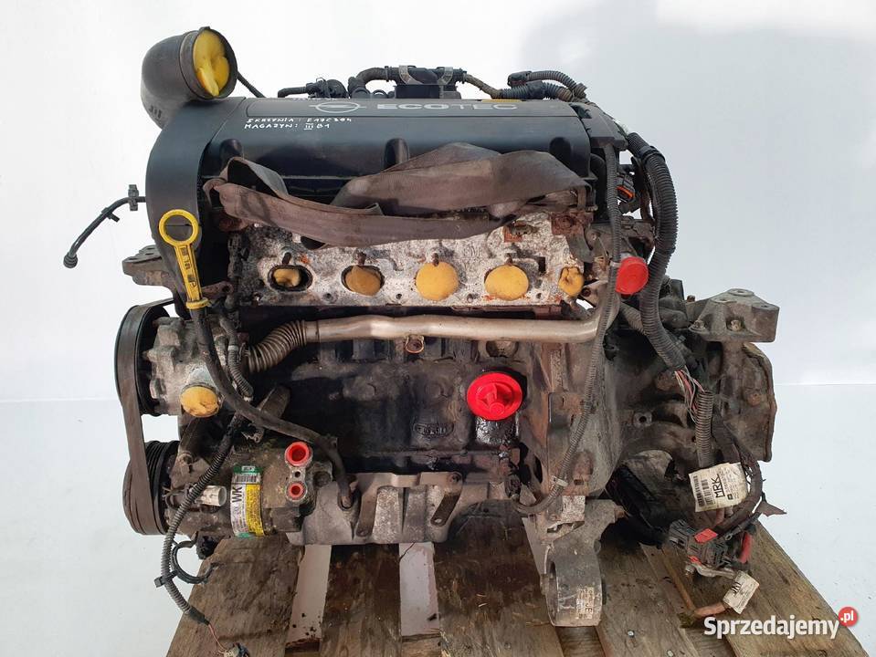 SILNIK KOMPLETNY Opel Astra III H 16 16V 105 Silniki kompletne Rudka