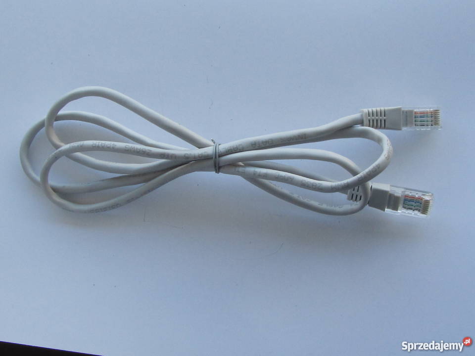 Kabel internetowy sieciowy 2 x 8P8C RJ45 12 m Olecko