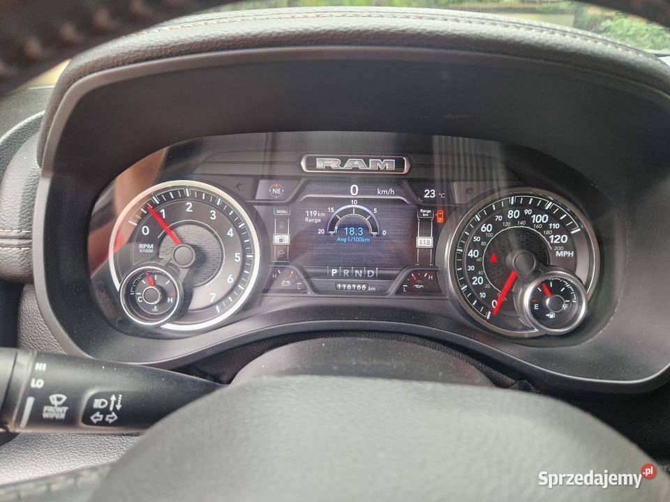 RAM 1500 ciężarowy fakt vat 23 inst gaz PRINS nieuszkodzony mazowieckie