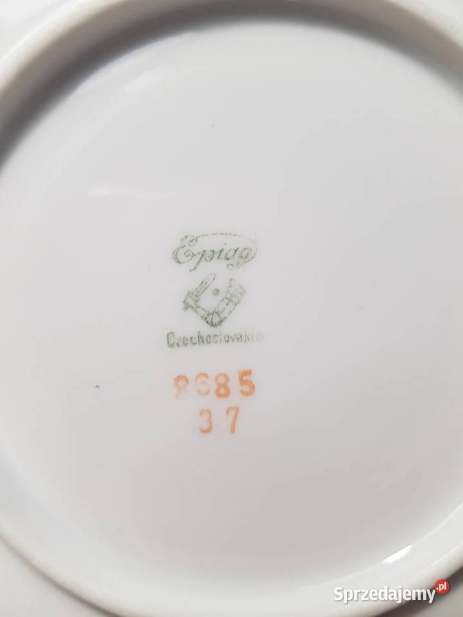 Talerz porcelanowy Czechosłowacja Wola Podłężna sprzedam
