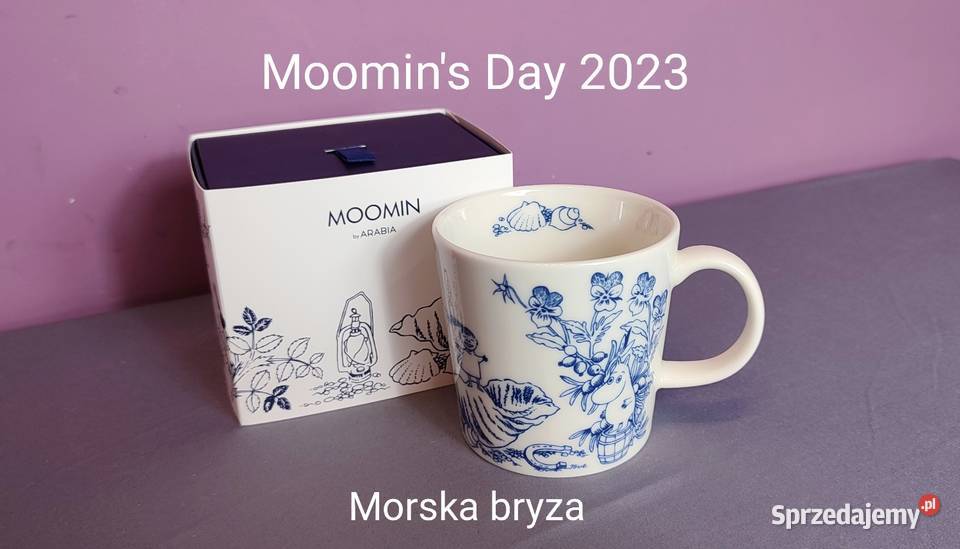 Muminki KUBEK Moomin Arabia Finland MORSKA BRYZA Jasień
