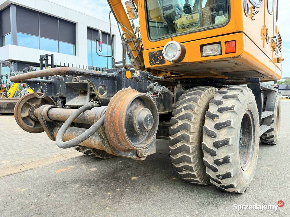 Koparka kolowa kolejowa Liebherr A 900 C ZW Klimatyzacja Warszawa sprzedam