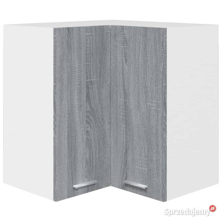 Wisząca szafka narożna szary dąb sonoma 57x57x60 Warszawa