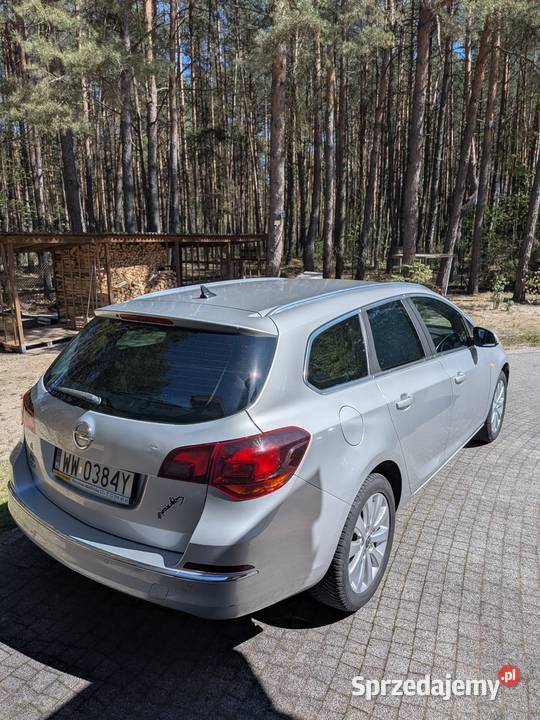 Opel Astra J Sport Tourer Kombi 2015 16 CDTI 110 mazowieckie Warszawa