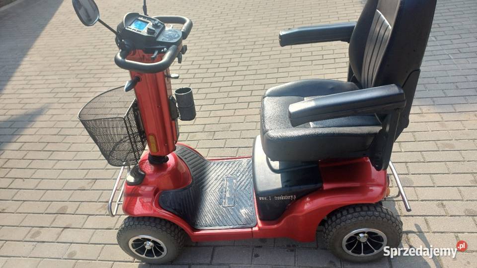 Wózek skuter inwalidzki Sprzęt rehabilitacyjny i ortopedyczny