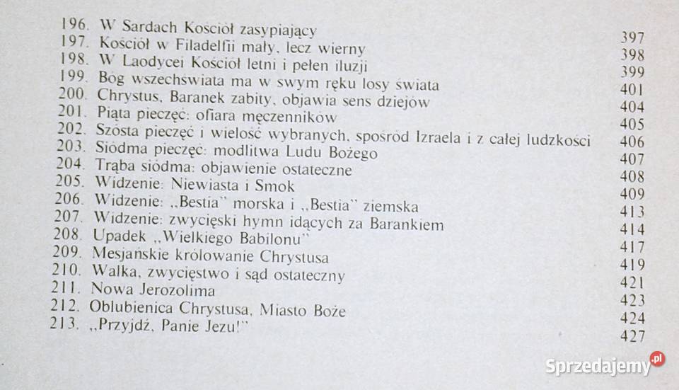 Dzieje Apostolskie Listy i Apokalipsa Rok wydania 1980 Książki i Podręczniki lubelskie Chełm