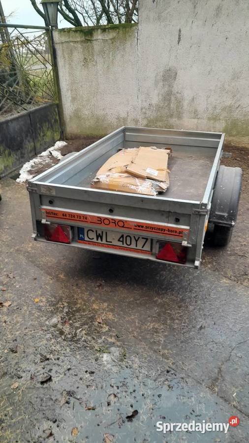 Przyczepka samochodowa BORO sprzedam