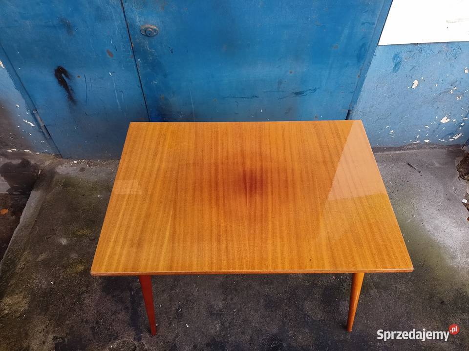 Stolik kawowy PATYCZAK Stół wysoki połysk Meble 80cm