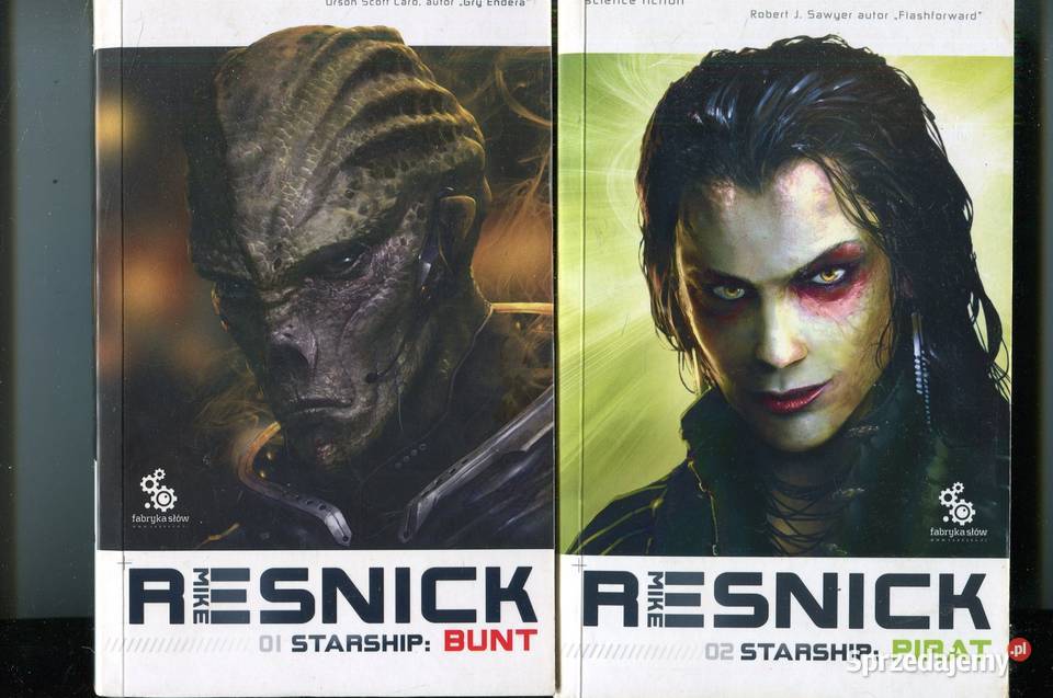 Starship T1 Bunt Pirat T2 Mike Resnick Pozostałe Szczecin sprzedam