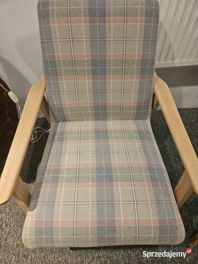 Dwa fotele klubowe PRL Lisek renowacji