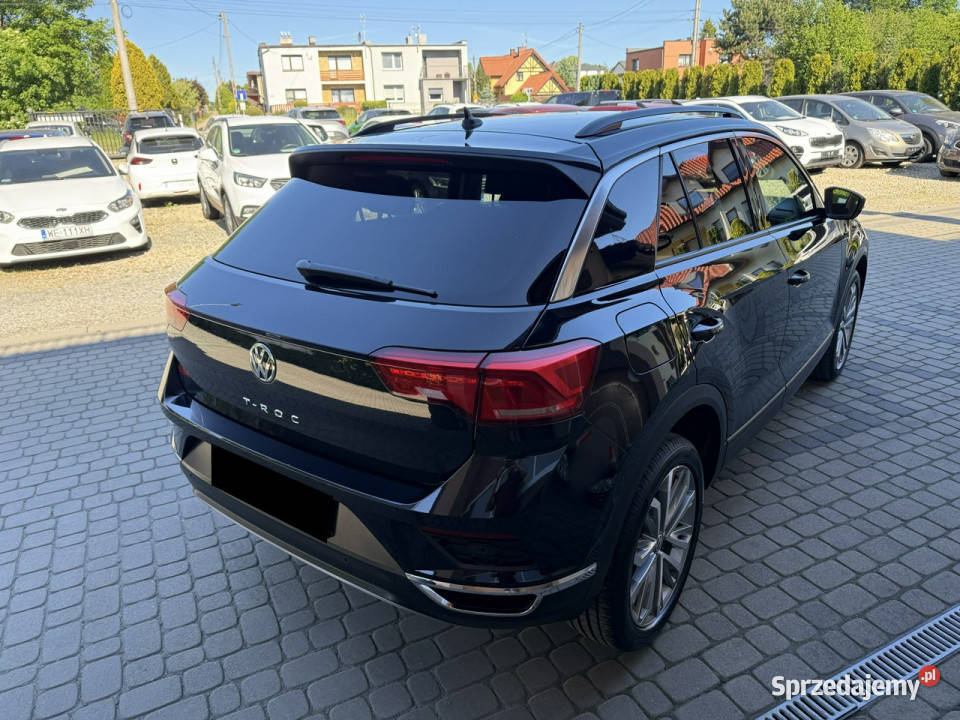 Volkswagen TRoc 15 TSI 150 Klima Navi Ledy wielofunkcyjna kierownica Orzech