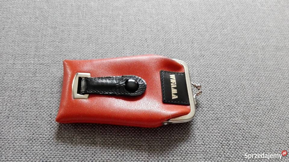 Pamiątki z PRL NOWE SKÓRZANE ETUI NA KLUCZE Rękodzieło łódzkie Łódź