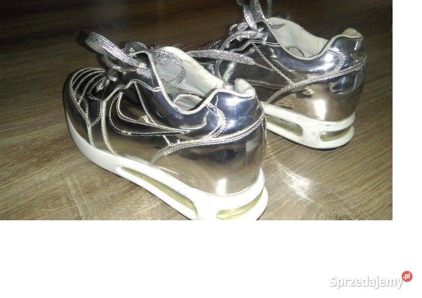 SREBRNE Stylizowane na Air Maxy wkładka 23 r ok