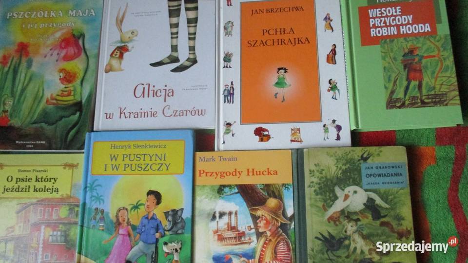 Pisarski Grabowski Twain Brzechwa dzieci Książki i Podręczniki