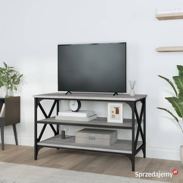 Szafka pod telewizor szary dąb sonoma 80x40x50 Warszawa