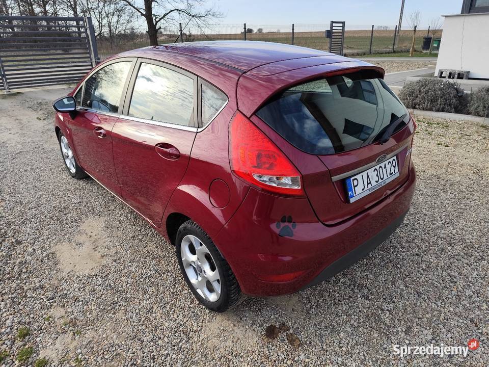 2009 Ford Fiesta Titanium 125 benzyna FILM dolnośląskie Siekierowice
