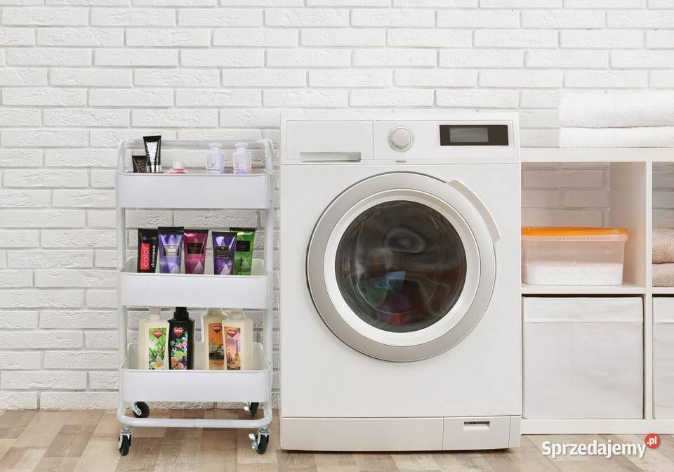 Metalowy regał mobilny 3piętrowy wys 86 Warszawa