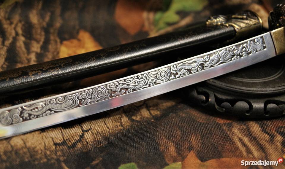 Stary japoński miecz samurajski katanaPięknie Sokółka