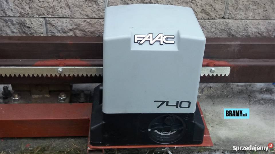 Napęd do bramy przesuwnej Faac 740 metal Gołymin-Ośrodek