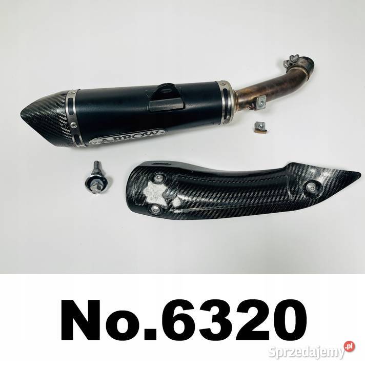 KAWASAKI Z 125 Ninja 125 Tłumik Wydech osłona Łobżenica